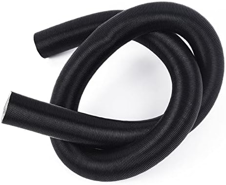 NC 42mm Heater Duct Hose,Air Ducting Hose,Diesel Heater Duct Pipe Hot Air Paking Conditioner Ducting Aluminum Foil Car Heater Duct Vent Warm Air Outlet, Black