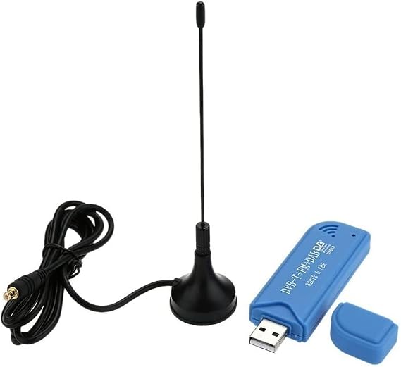 Mini Portable Digital USB 2.0 TV Stick DVB-T + DAB + FM RTL2832U + R820T2 Support SDR Tuner Receiver