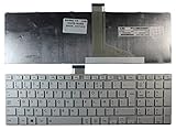 Facile à monter Power4Laptops Française Blanc Cadre Blanc Clavier pour Ordinateur Portable (PC) de Remplacement Compatible avec Toshiba Satellite L850-11Q