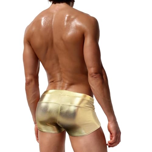 Traje de baño deportivo para playa y surf con diseño brillante de hombre 4