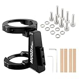 Komplettes Installationsset: Jede Bestellung enthält alles, was Sie brauchen, 1 Block, 8 Schrauben, 8 Unterlegscheiben, 2 Sechskantschlüssel und 4 Schutzaufkleber für eine einfache Montage.