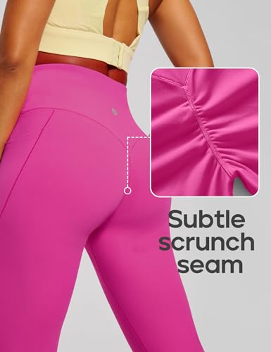 Image of Heathyoga Yoga Pants with Pockets Extra Soft Leggings with Pockets for Women Non See-Through High Waist Workout Leggings