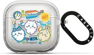 CASETiFY [Chiikawa Co-Lab] インパクト ケース AirPods 4 - Chiikawa Summer Party - フロスト