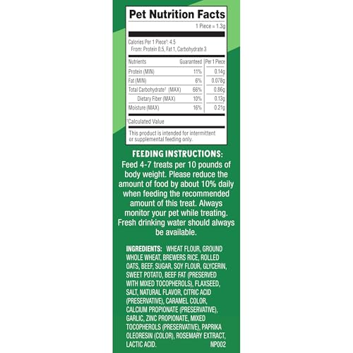 Milk-Bone Trail Mix with Real Beef & Sweet Potato, Crunchy & Chewy Dog Treats, 8 Oz. Bag