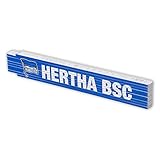 Motiv: Schriftzug und Logo Hertha BSC beidseitig