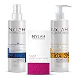 NYLAH Grow & Hydrate Bundle – Hair Growth & Moisture System for Afro & Curly Hair | Strengthen, Hydrate & Nourish with Botanical Actives