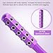 Up Lifting Massaging Beauty Roller Radiance Roller 30 Germanium Stone Face Roller for Uplift and Skin Care,Uplifting Face Massager (Purple)