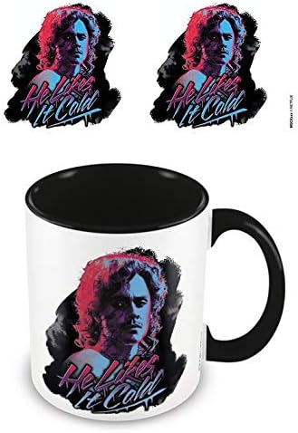 Stranger Things Ceramic Mug with He Likes it Cold Illustration in Presentation Box - Official Merchandise