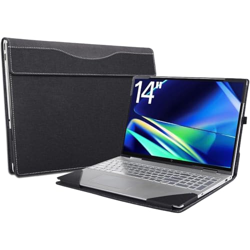 14�C���` HP Pavilion Plus �m�[�g�p�\�R�� 14-ey/14z-ey 14-ew/14t-ew �p�m�[�g�p�\�R���P�[�X�J�o�[ �m�[�g�u�b�N�X���[�u ���O���\��PU���U�[�ی�o�b�O�A�N�Z�T���[ (�_�[�N�O���[)