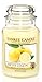 Yankee Candle 22-Ounce Jar Candle, Large, Meyer Lemon