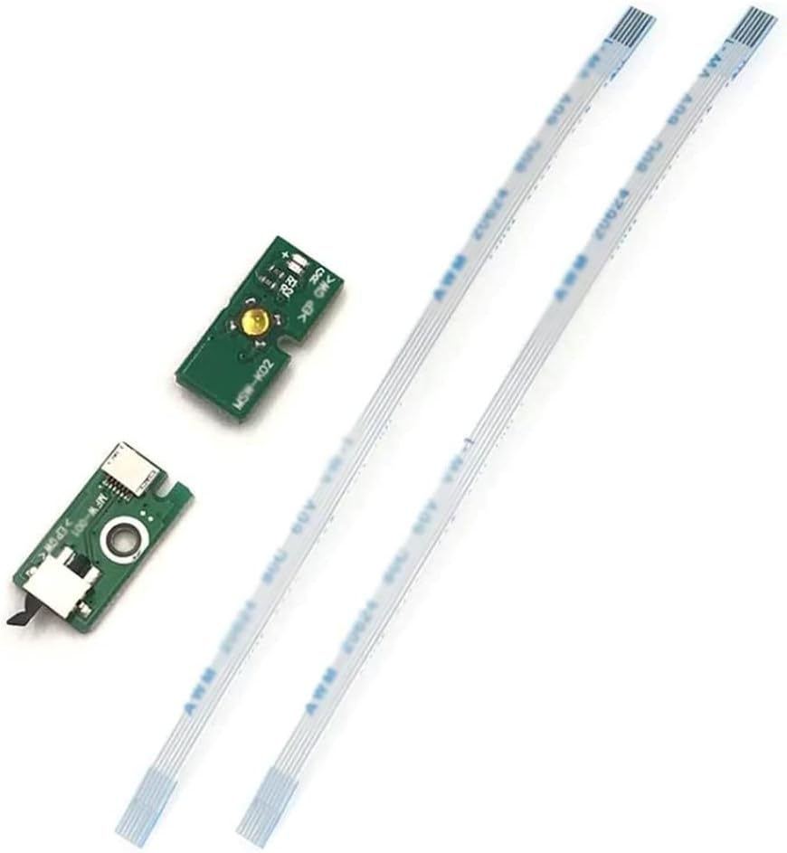 Replacement Power Button Switch Board with Ribbon Cable for SPlaystation3 PS3 2000 2500 3000 4000 Super Slim Power Button PCB Board Repair Parts (Full Cover for 2000 2500 3000)