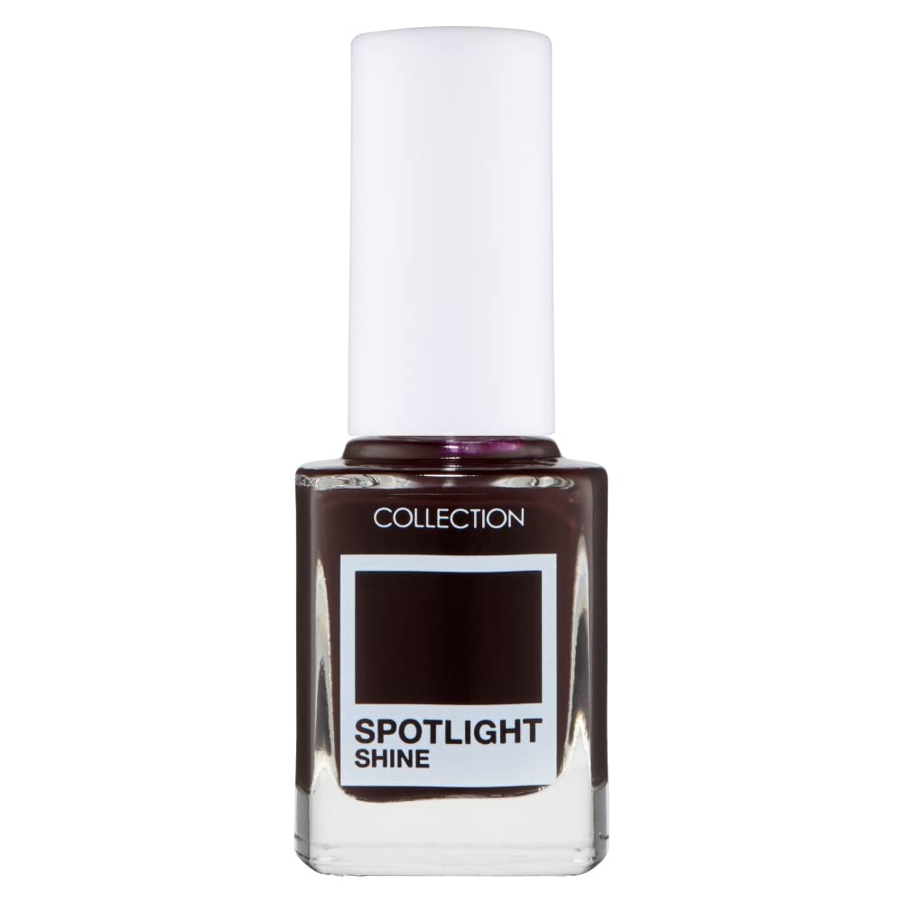 CollectionCosmetics Long Lasting Spotlight Shine Nail Polish Colour, 10.5ml, Wild Blackberry