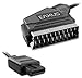 Eaxus® RGB Scart Cable adatto a Nintendo Gamecube e SNES - 1,80 metri per la migliore qualità dell'immagine