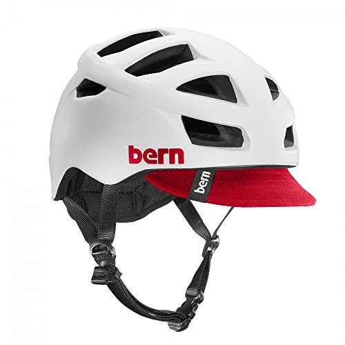 Bern Unlimited Allston Helmet with Red Flip Visor