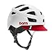 Bern Unlimited Allston Helmet with Red Flip Visor