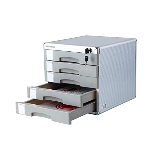 Meuble de bureau JFDBGU à 5 tiroirs pour classer vos dossiers à la maison - 5