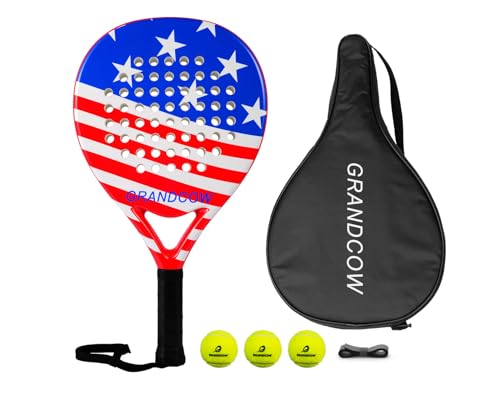 מחבט Padel מחבט סיבי פחמן Power Lite Pop מחבט טניס מחבט