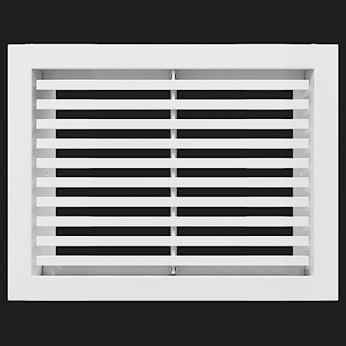 BJADE'S Linear Bar Air Vent Grille,8" X 6",HVAC Stander Vent Cover Linear Diffuser - Register Grille for Ceiling, Walls & Floors by BJADE‘S - Used condition - US$20.27