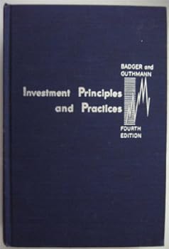 Hardcover Investment: principles and practices. Book