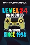 polo 1998 volkswagen  Water Polo Playbook :Level 24 Unlocked Awesome 1998 Video Game 24th Birthday Gift: Gifts for Girls:Practical Water Polo Game Coach Play Book  ... Tactics & Strategy  Gift for Coaches