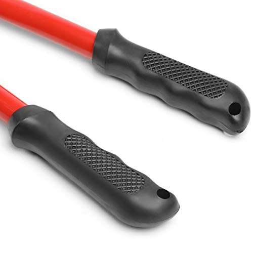 Dna Motoring Tools-00076 14 Inch Bolt Cutter - 1/4 In. Jaw Opening Bolt Cutting Tool W/Tubular Steel Handle, Angled Grips, Painted Surface Finish #TOP3