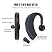 Bluetooth Headset, FLINEVE Wireless Earpiece V5.0 Ultralight Hands Free Business Earphone with Mic for for Office/Office/Trucker Driving (Blue)