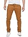 Produktbild Yazubi Dustin - Herren Chino Hose - Chinohose Aus Baumwolle - Männer Stoffhose, Braun (Camel Otter 181018), W34/L30