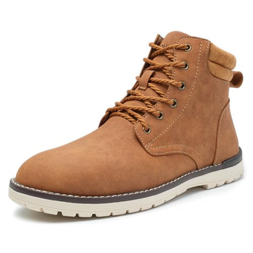 Men's Classic Dress Casual Chukka Boots Lace Up Outdoor Desert Ankle Hiking Boots for Men