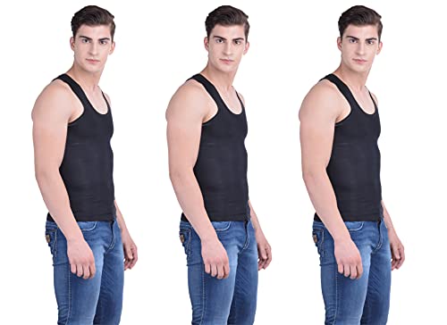 Image of Dollar Bigboss Men's Solid Regular Fit Vest