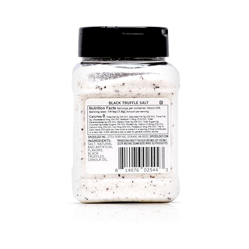 Sal marina fina con trufa negra Spiceology 16 oz miniatura 2