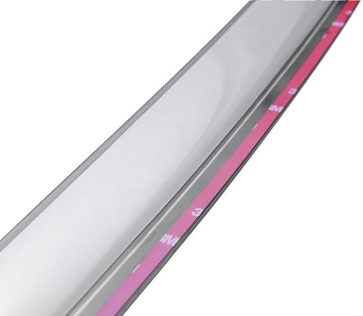 WellVisors Window Visors Wind Deflectors Compatible with Nissan 2012-2019 Versa Sedan with Black Trim Rain Guards 3-847NS007