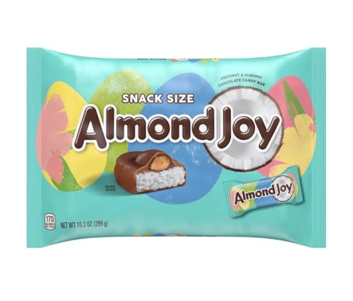 ALMOND JOY Coconut and Almond Chocolate Snack Size Eggs