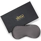 SLEEP FOUNTAIN Anti-Aging Sleep Mask for Women with Copper Ion Technology, Soft Mulberry Silk Eye Ma