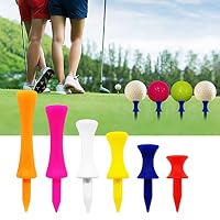 LOVMEAD Golf Tees Kunststoff Driver 39 mm Set Wert 50 Stück, Golftee Lang Plastik Blau, Premium Langlebig Abstufung Castle Tee 1-1/2" 1-3/4" 2" 2-1/4" 2-3/4" (Blau 39mm) – Ansicht 4