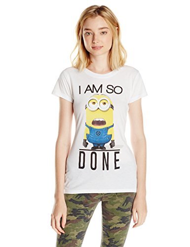 Despicable Me Junior's I Am SO Done Graphic Tee
