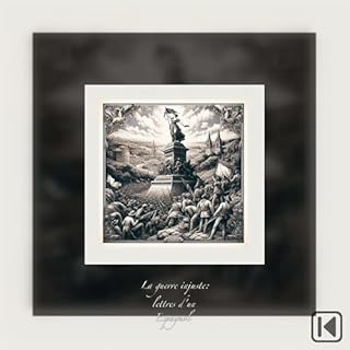 Page de couverture de La guerre injuste: lettres d'un Espagnol