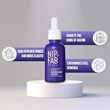 Nip+Fab Retinol Fix Concentrate Extreme 10% - Next-Generation Solution for Youthful Skin with Time-Release Complex, Bakuchiol, Peptides, and Hydration Complex, 30ml