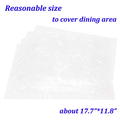 August Dream AD-MAT COSMOS 2PCS Thick Waterproof Placemats Wipe Clean Plastic Placemats Set Of 2 Placemat thumb #2