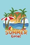 Photo Gallery composition notebook - summer time!, summer beach design, college ruled, 6 x 9 inches, 108 pages, students gift journal Photo Gallery composition notebook - summer time!, summer beach design, college ruled, 6 x 9 inches, 108 pages, students gift journal