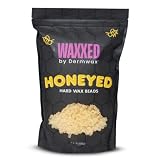 WAXXED Honeyed Hard Wax Beads 2.2 lb, Low-Temp Hair Removal Wax, Fast Melt