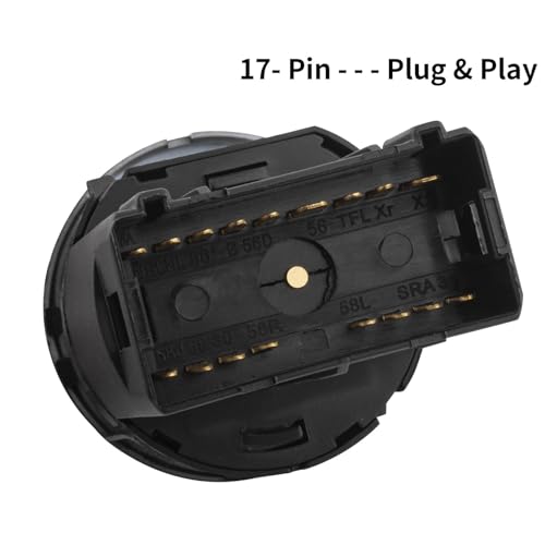 Interrupteur de commande de phare chromé antibrouillard avec finition élégante OEM - 3