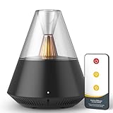 KinYiLO Diffuser for ätherische öle, diffusor mit Kerzenlicht, Moderne Aroma...