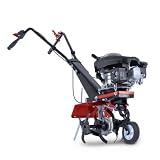 Scheppach Motobineuse Thermique MTP370 - Moteur 4 Temps - 150 cm³ - 3.5 CV - Largeur de Travail Max 360 mm - Ø Fraises 260 mm - 16 Couteaux