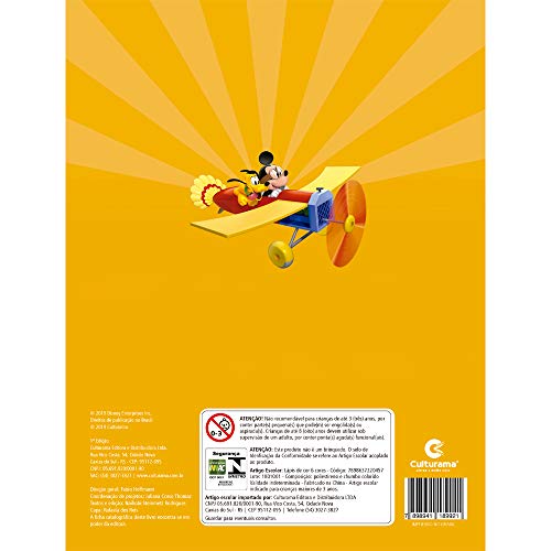 Ler e Colorir Mickey Sobre Rodas