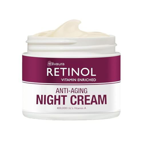 Retinol LIVAURA Skincare LdeL Cosmetics Cream Vitamins A + C + E (Night Cream)
