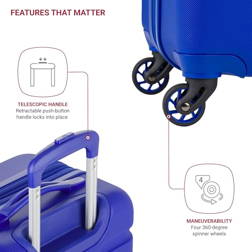 SwissGear Signature Hardside Expandable Luggage with Spinner Wheels and TSA Lock, Cobalt, Checked-Large 27-Inch by SwissGear - Image 5