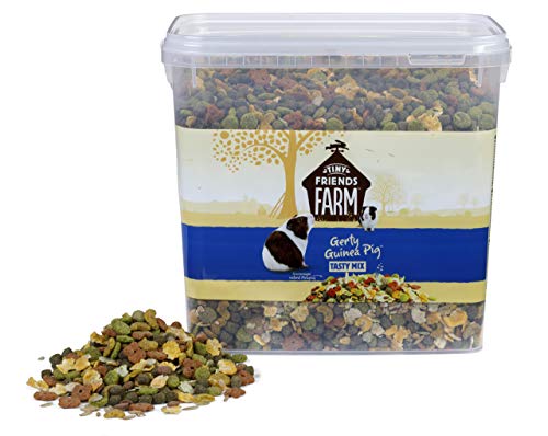 Supreme Petfoods Tiny Friends Farm Gerty Guinea Pig 10ltrs Bucket Various,4.5 kg (Pack of 1)