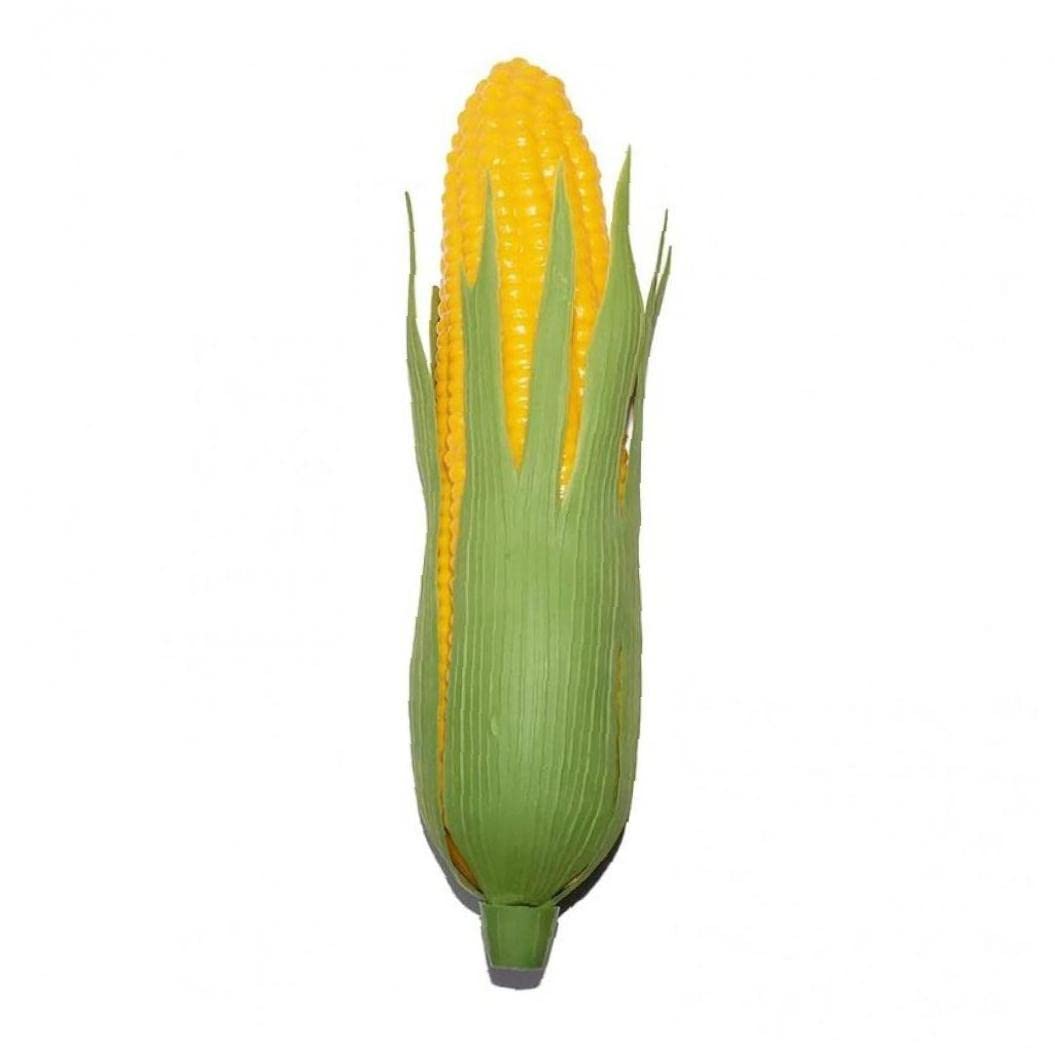 Danlai Green Artificial Corn Vegetables 1Pc Lifelike Corn Simulation Vegetable For Autumn Thanksgiving Home Decorations Photo Props