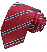 Men's Skinny Tie - Cotton Linen Solid Color Necktie For Wedding, Business & Formal Events (59"L X 2.56"W) - View #3