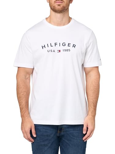 T-Shirt Tommy Hilfiger Blanc en Coton pour un Look Casual d'Été